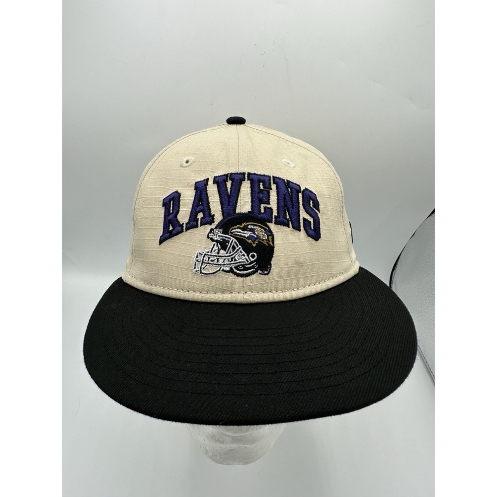 New Era Baltimore Ravens Historic Helmet Retro Crown 9FIFTY Snapback Hat